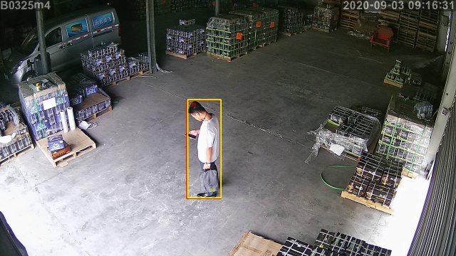 AI人形分析監控攝像頭監控畫面 AI人形分析監控攝像頭監控畫面